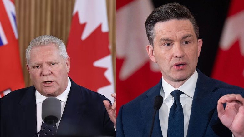Poilievre and Doug Ford react to Trump’s Tariff Hike