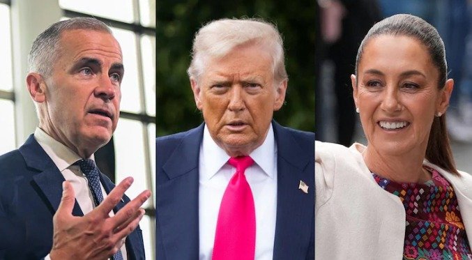 Carney to meet Trump, Sheinbaum tomorrow in D.C.