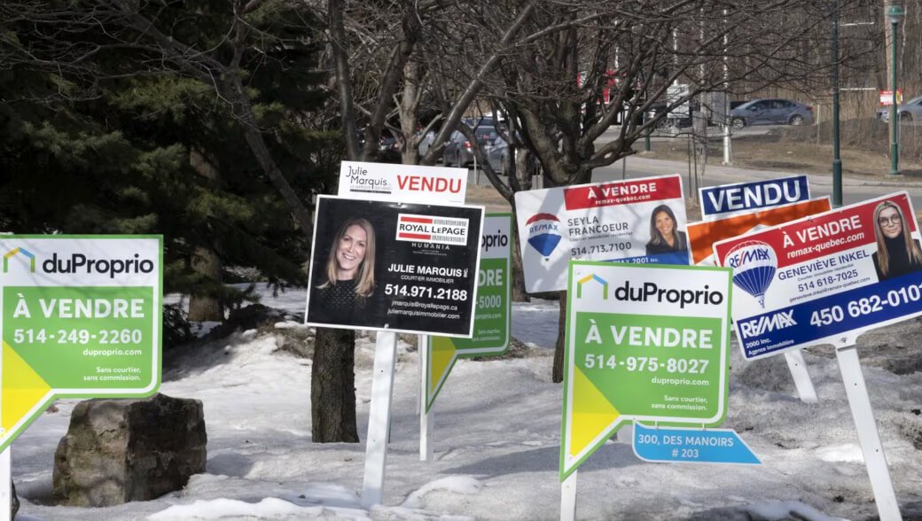 Montreal-area home sales fall 8.5% in November: Real estate board